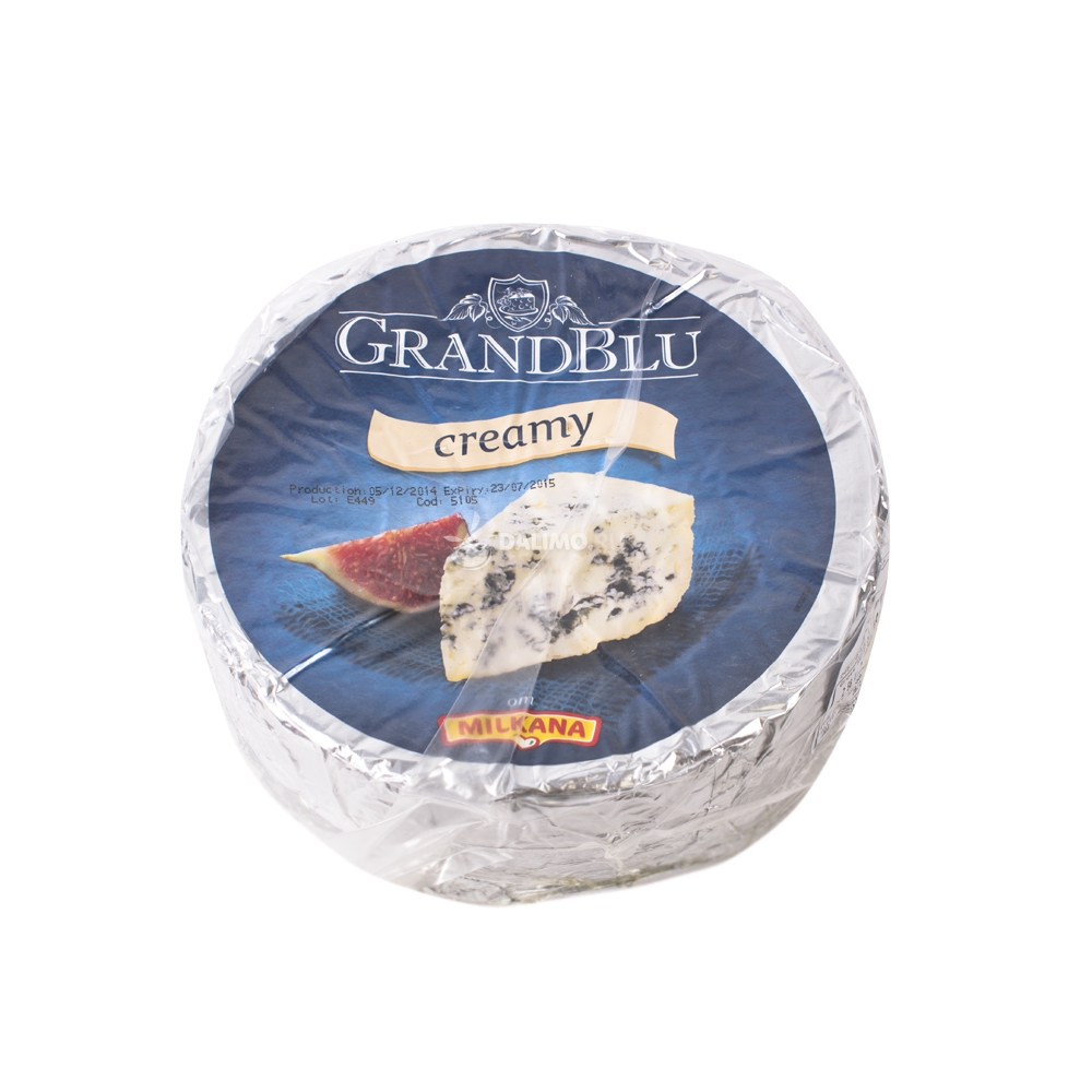 БЗМЖ СЫР ГРАНД БЛЮ МИЛКАНА СЛИВОЧНЫЙ /ВЕС