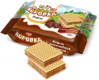 ВАФЛИ РОТФРОНТ КОРОВКА С ШОКОЛАДНОЙ НАЧИНКОЙ 150ГР ВАФЛИ РОТФРОНТ КОРОВКА С ШОКОЛАДНОЙ НАЧИНКОЙ 150ГР