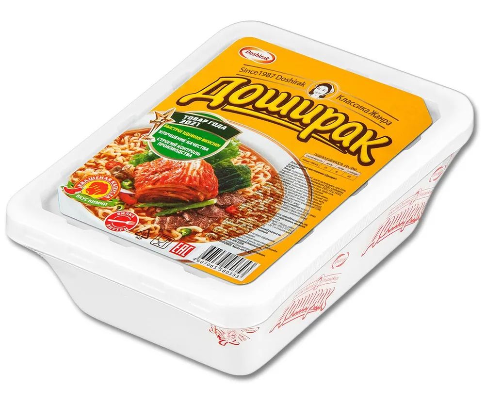 ЛАПША ДОШИРАК ВКУС КИМЧИ 90ГР