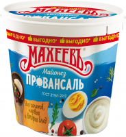 МАЙОНЕЗ МАХЕЕВ ПРОВАНСАЛЬ БЕЛЫЙ 50,5% 820МЛ ВЕДРО МАЙОНЕЗ МАХЕЕВ ПРОВАНСАЛЬ БЕЛЫЙ 50,5% 820МЛ ВЕДРО