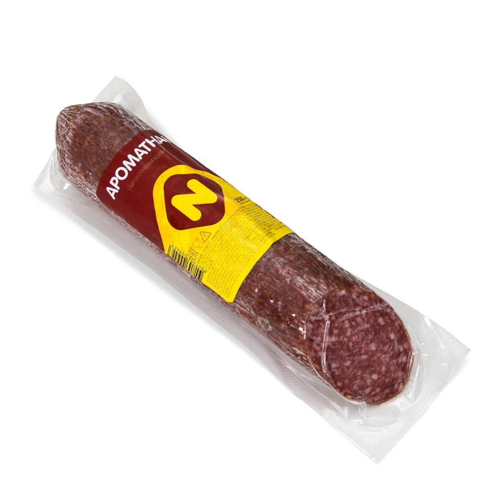 КОЛБАСА С/К АРОМАТНАЯ  В/У ОСТАНКИНО 250ГР