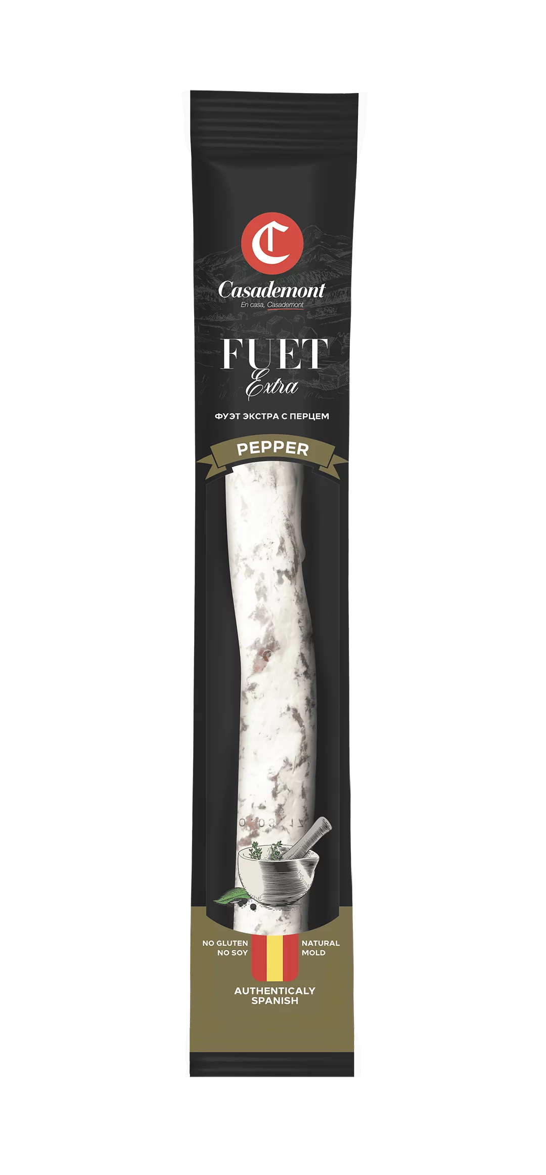 КОЛБАСА С/В ФУЭТ ПРЕМИУМ С ПЕРЦЕМ CASA MARGOT 110ГР