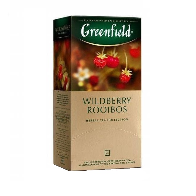 ЧАЙ ГРИНФИЛД ВАЙЛБЕРРИ РОЙБОШ 25П*1,5ГР