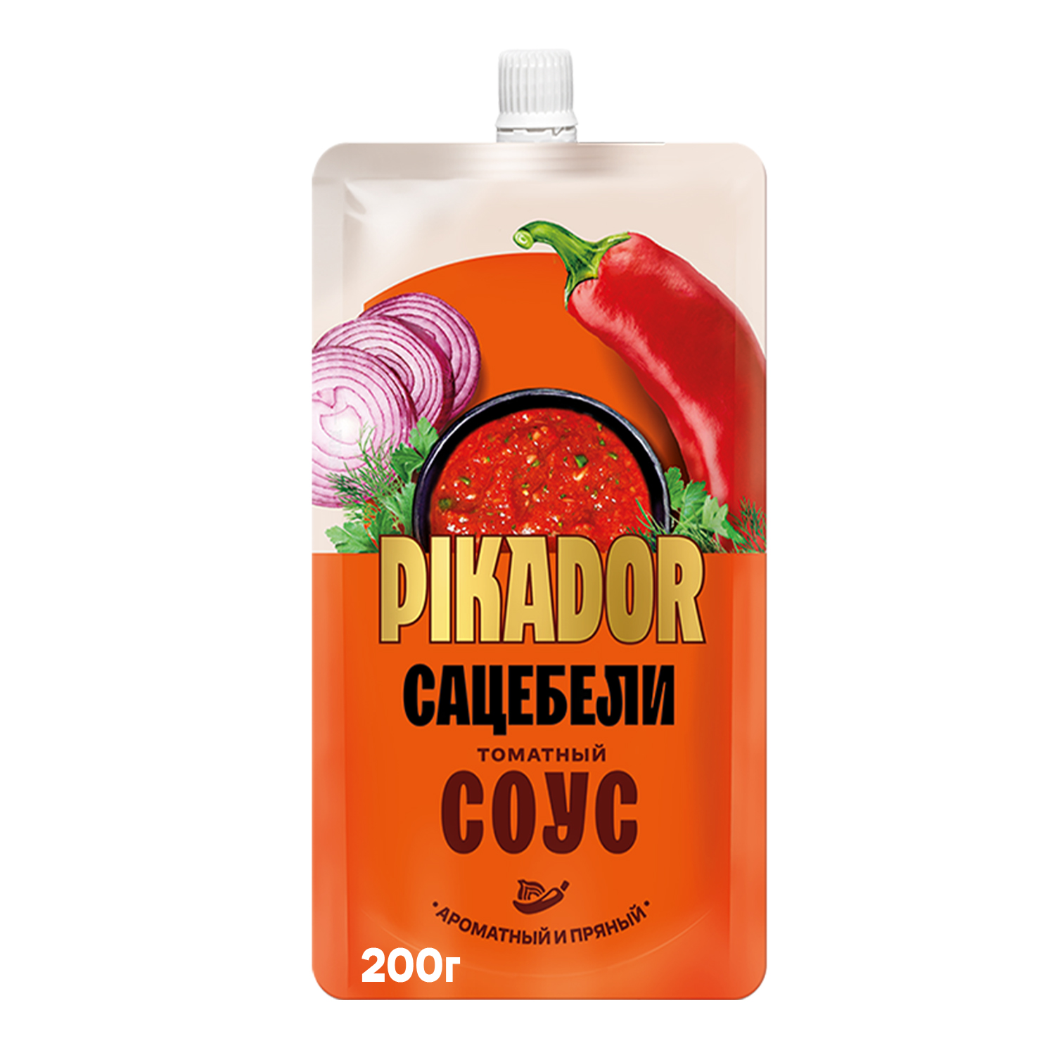 СОУС ПИКАДОР ТОМАТНЫЙ САЦЕБЕЛИ Д/П 200ГР