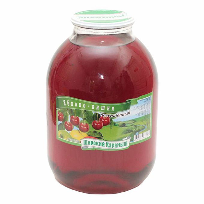 НЕКТАР ШИРОКИЙ КАРАМЫШ 3Л ЯБЛОЧНО-ВИШНЕВЫЙ ОСВЕТЛ С/Б