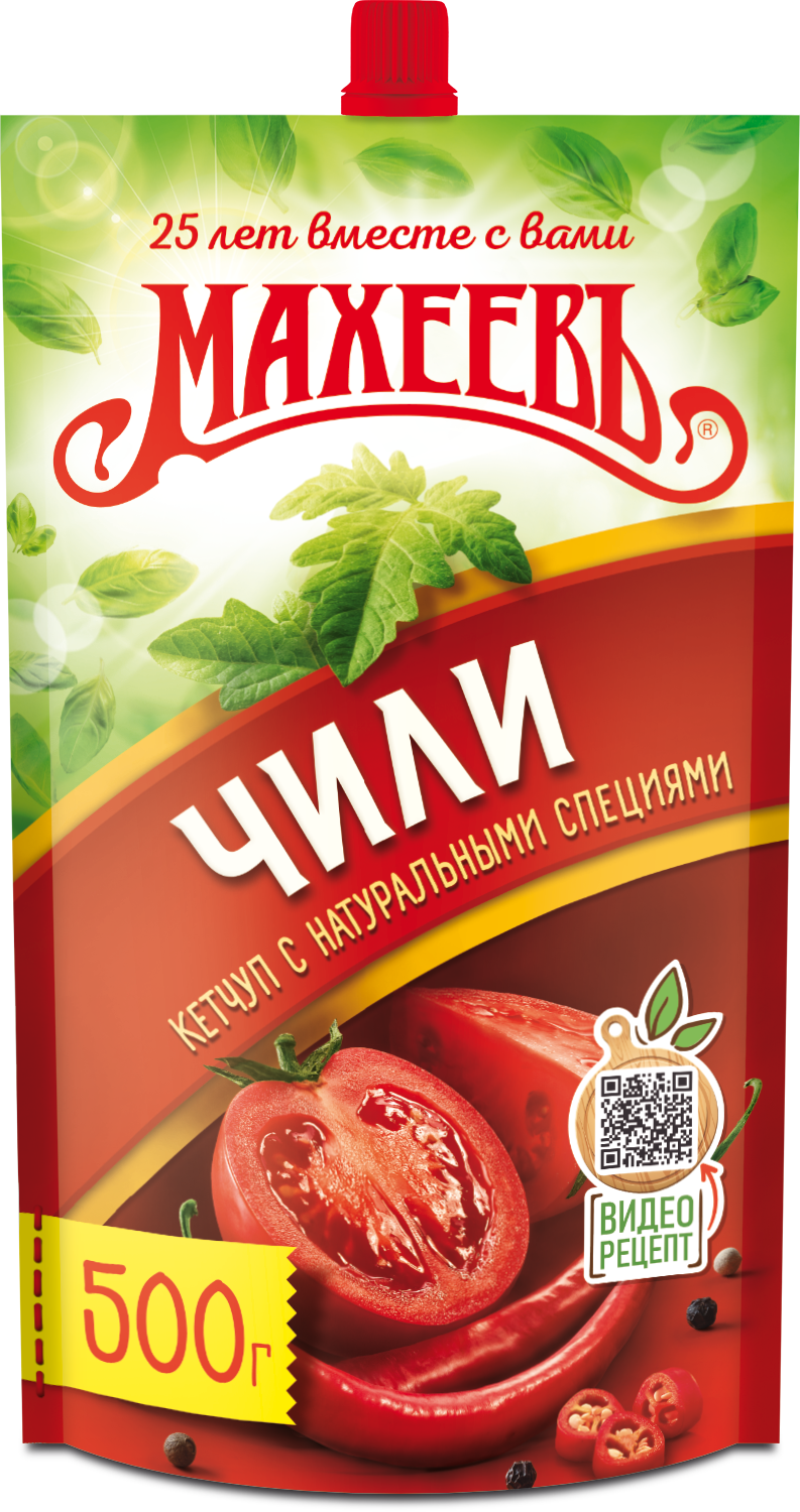 КЕТЧУП МАХЕЕВ ЧИЛИ 500Г