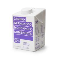 БЗМЖ СЛИВКИ БМК 20% 500ГР ТБА