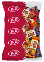 КОНФЕТЫ ВАФ. СЛАСТИ ГОЛД ЧОЙС В ГЛАЗ.МИКС АБРИК.,ВИШНИ,ШОК.ВКУС 500ГР