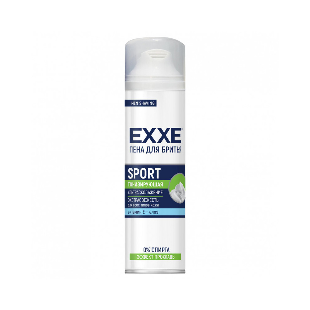 ПЕНА ДЛЯ БРИТЬЯ EXXE SPORT ТОНИЗИРУЮЩАЯ 200МЛ