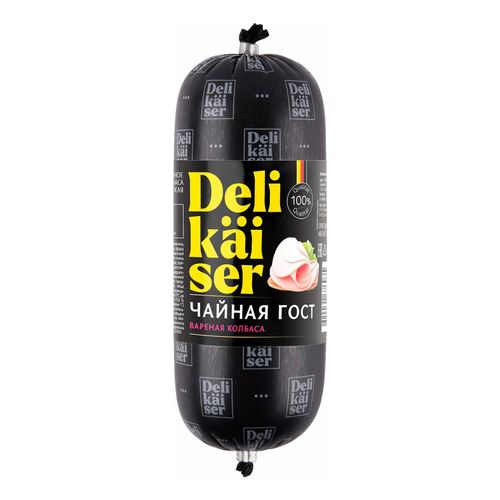 КОЛБАСА ВАРЕНАЯ ДЕЛИКАЙЗЕР ЧАЙНАЯ ГОСТ 400ГР