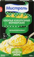 ХЛОПЬЯ КУКУРУЗНЫЕ МИСТРАЛЬ 400ГР ХЛОПЬЯ КУКУРУЗНЫЕ МИСТРАЛЬ 400ГР