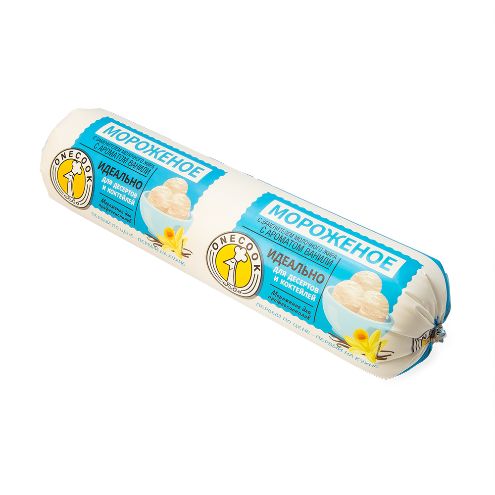 CЗМЖ МОРОЖЕНОЕ МОРОЖЕНОЕ ONE COOK С АРОМ. ВАНИЛИ 6% ПАКЕТ 1000ГР