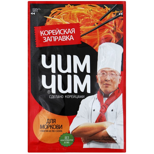 ЗАПРАВКА ЧИМ ЧИМ КОРЕЙСКАЯ ДЛЯ МОРКОВИ 60ГР