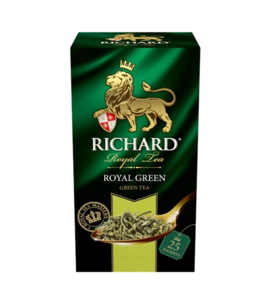 ЧАЙ РИЧАРД РОЯЛ ГРИН 25П*2ГР