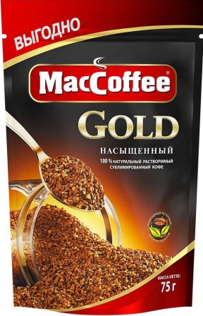 КОФЕ МАККОФЕ ГОЛД СУБЛИМ Д/ПАК 75ГР