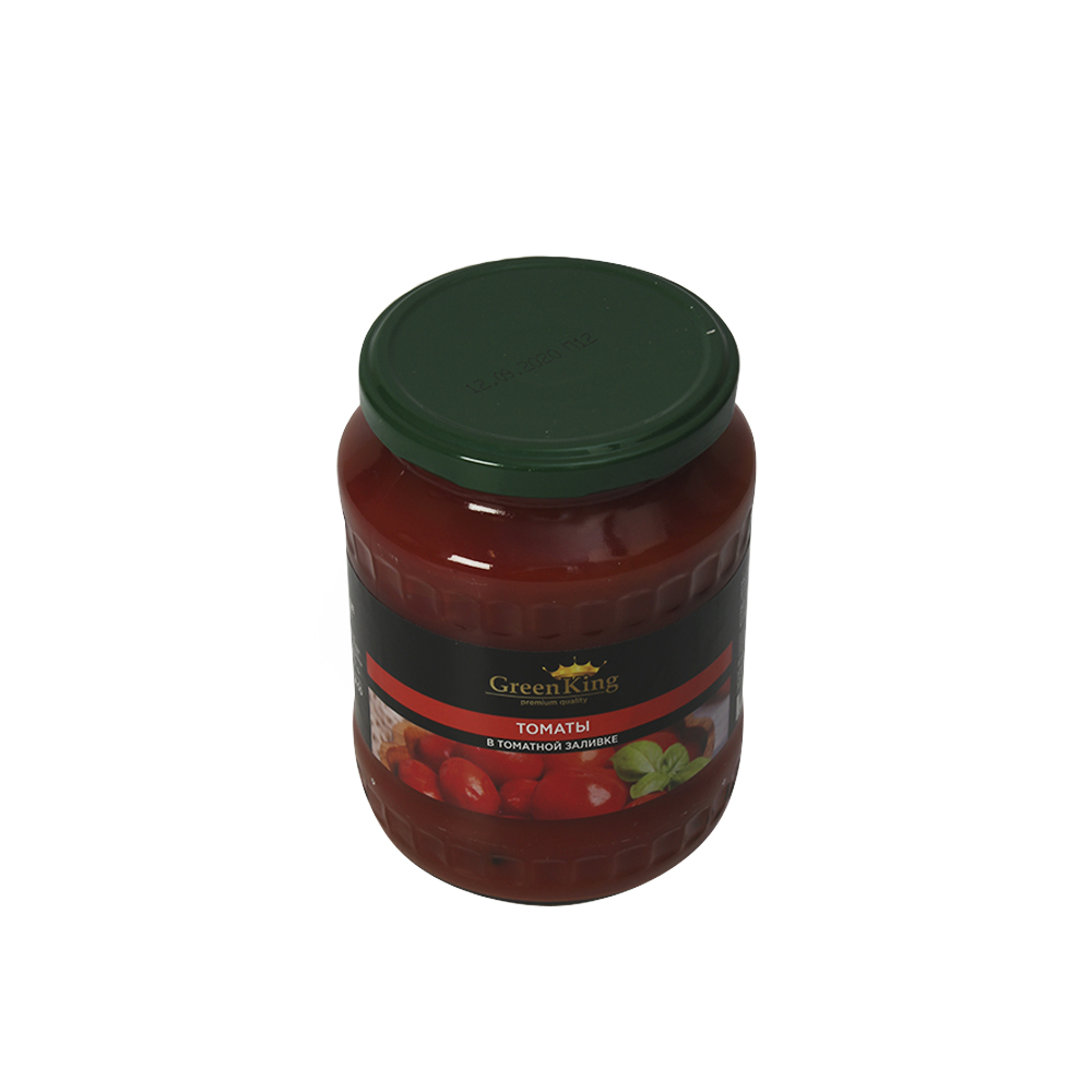 ТОМАТЫ В ТОМАТНОЙ ЗАЛИВКЕ ГОСТ ГРИН КИНГ 720МЛ СТ/Б
