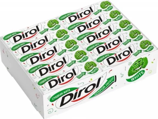 Ж/Р ДИРОЛ ВАЙТ МЯТА 13,6ГР