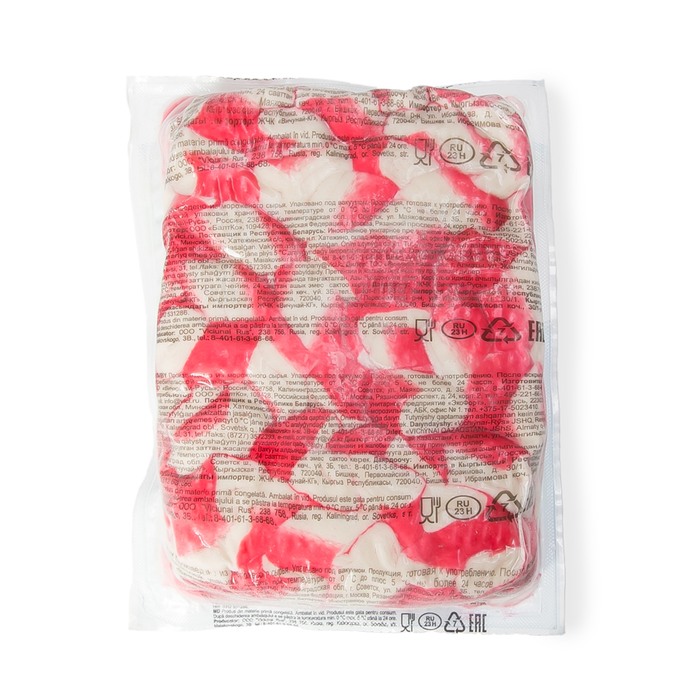 КРАБОВОЕ МЯСО БАЛТКО ЗАМ 1000ГР