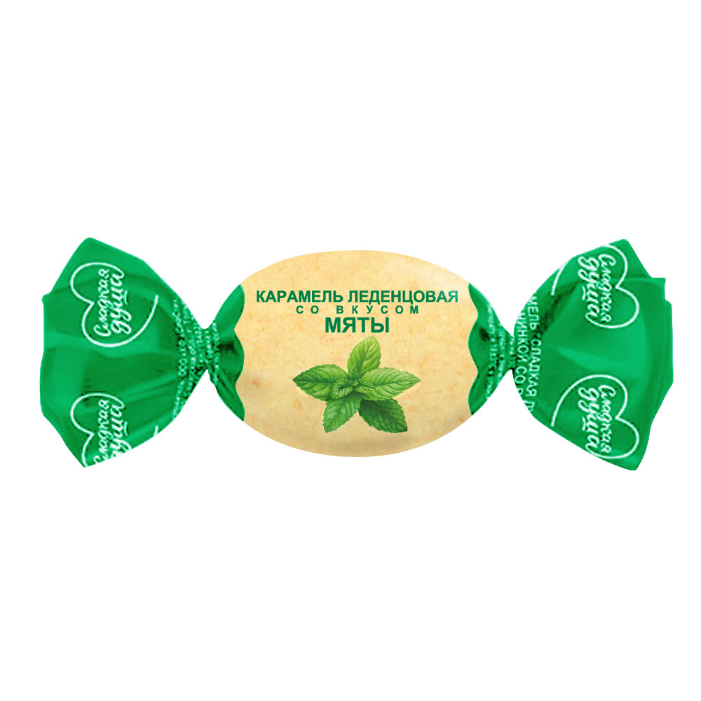 КАРАМЕЛЬ СЛАДКАЯ ДУША СО ВКУСОМ МЯТЫ 250ГР
