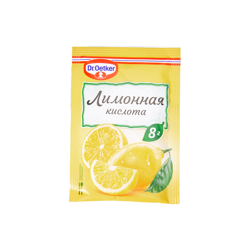 ЛИМОННАЯ КИСЛОТА DR BAKERS 8ГР