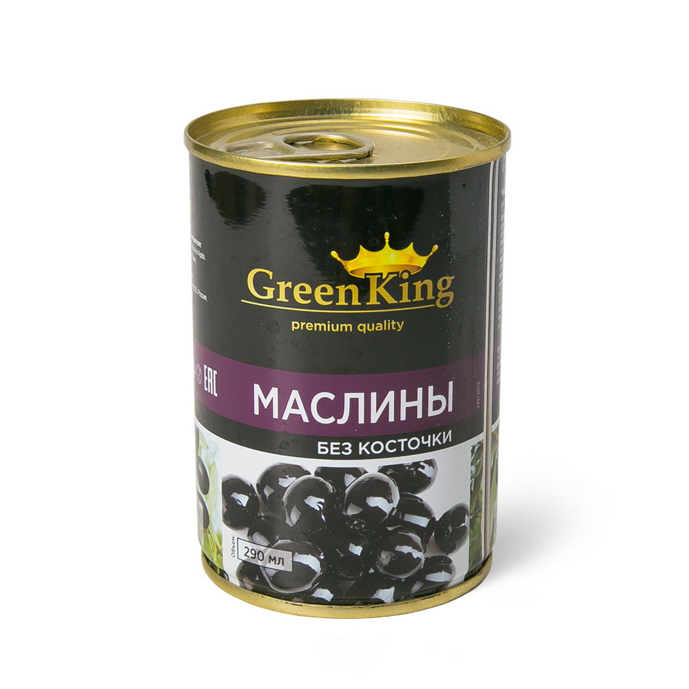 МАСЛИНЫ ГРИН КИНГ Б/К Ж/Б 290ГР