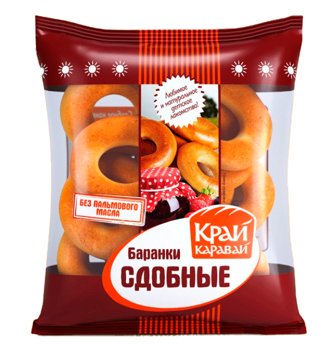 БАРАНКИ СДОБНЫЕ В/С ТОЛЬЯТТИХЛЕБ 350ГР