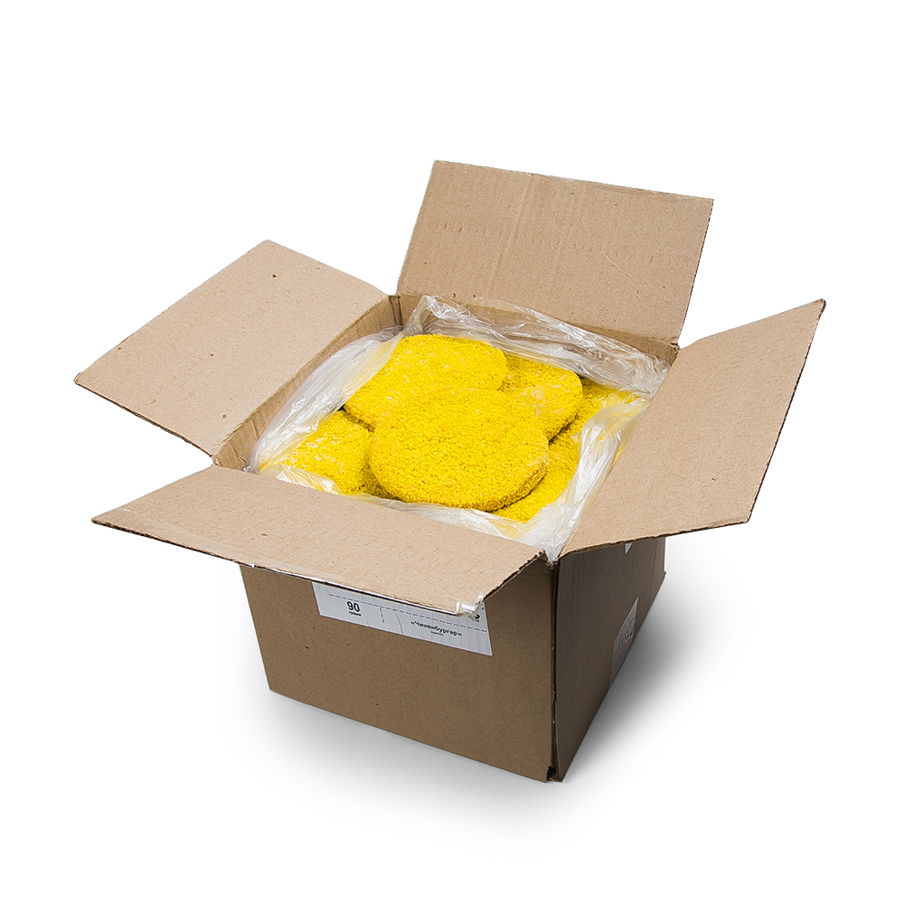 КОТЛЕТА ДЛЯ ГАМБУРГЕРА КУРИНАЯ "ЧИКЕНБУРГЕР" (90ГР ШТ)/ВЕС