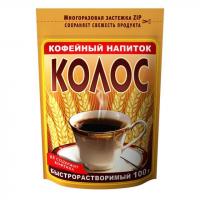 НАПИТОК КОФЕЙНЫЙ КОЛОС РАСТВОРИМЫЙ 100ГР НАПИТОК КОФЕЙНЫЙ КОЛОС РАСТВОРИМЫЙ 100ГР
