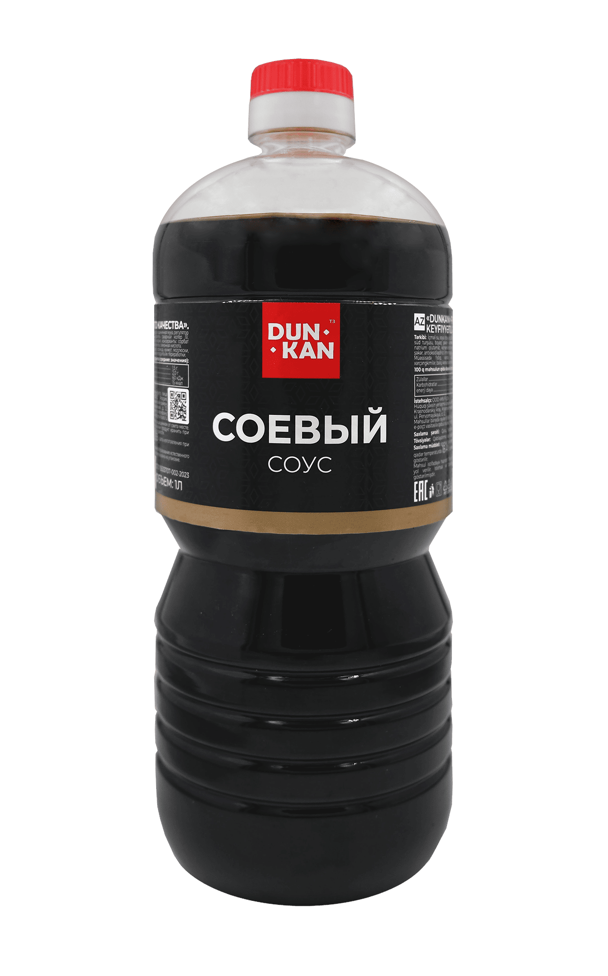 СОУС СОЕВЫЙ ПРЕМИУМ ДУНКАН 1Л