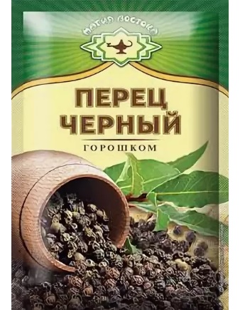 ПЕРЕЦ ЧЕРНЫЙ ГОРОШКОМ МАГИЯ ВОСТОКА 10ГР ПЕРЕЦ ЧЕРНЫЙ ГОРОШКОМ МАГИЯ ВОСТОКА 10ГР