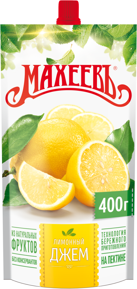ДЖЕМ ЛИМОННЫЙ МАХЕЕВЪ 400ГР ДПДЗ