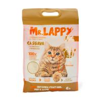 НАПОЛНИТЕЛЬ Д/КОШАЧЬЕГО ТУАЛЕТА MR.LAPPY КАССАВА 6Л.