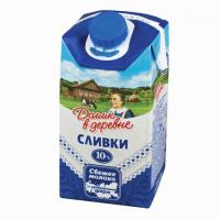 БЗМЖ СЛИВКИ ДОМИК В ДЕРЕВНЕ 10% 0,2Л