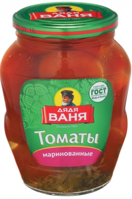 ТОМАТЫ ДЯДЯ ВАНЯ МАРИНОВАННЫЕ 680ГР