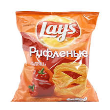 ЧИПСЫ ЛЭЙС 70ГР ПАПРИКА РИФЛЕНЫЕ