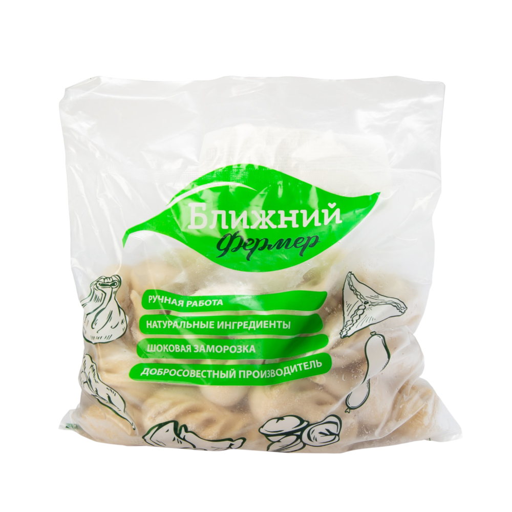 ВАРЕНИКИ С ТВОРОГОМ ФЕРМА  ФАС