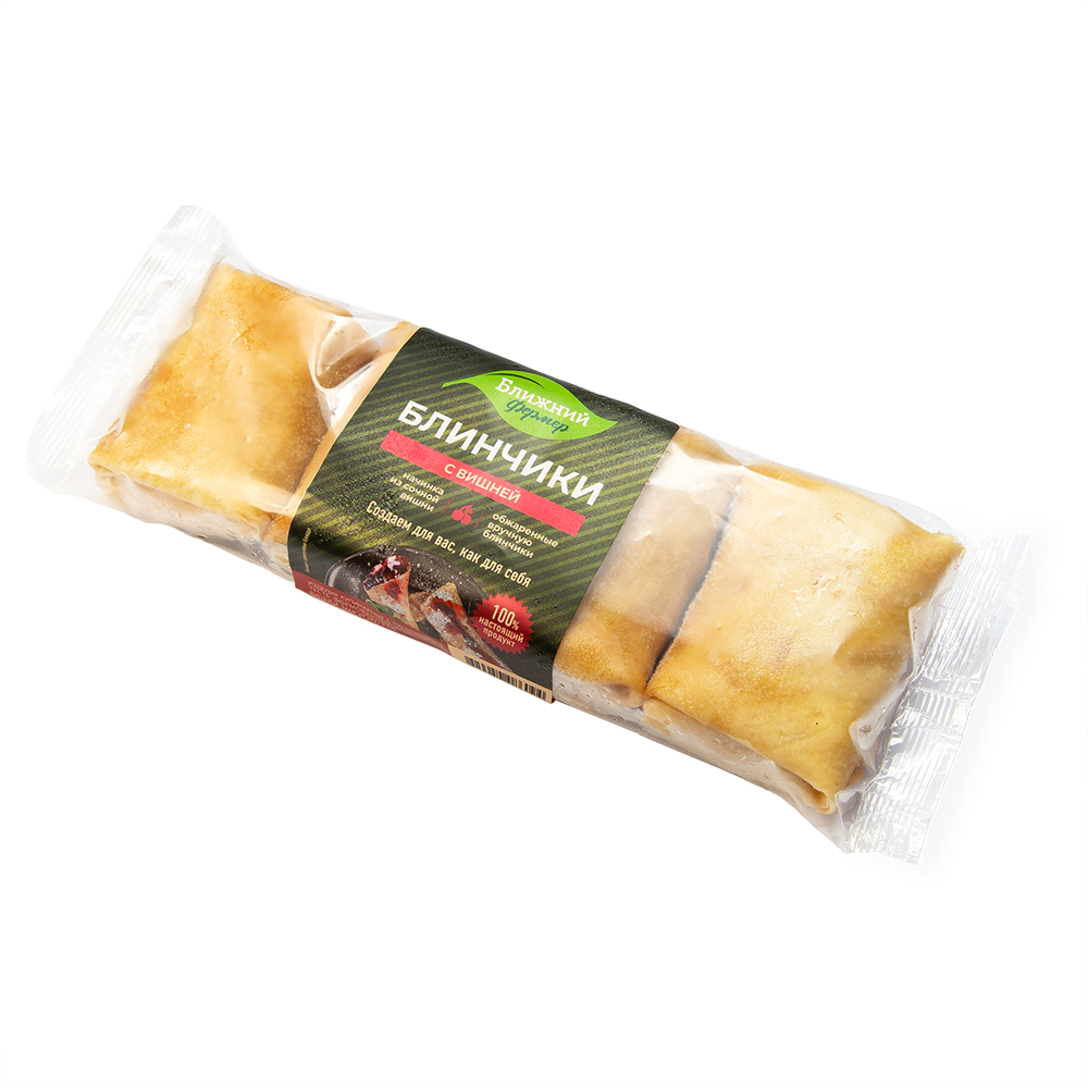 БЛИНЧИКИ БЛИЖНИЙ ФЕРМЕР С ВИШНЕЙ 260ГР