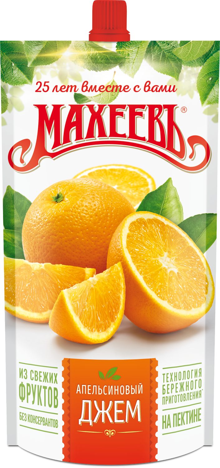 ДЖЕМ МАХЕЕВ АПЕЛЬСИНОВЫЙ 300ГР ДПДЗ