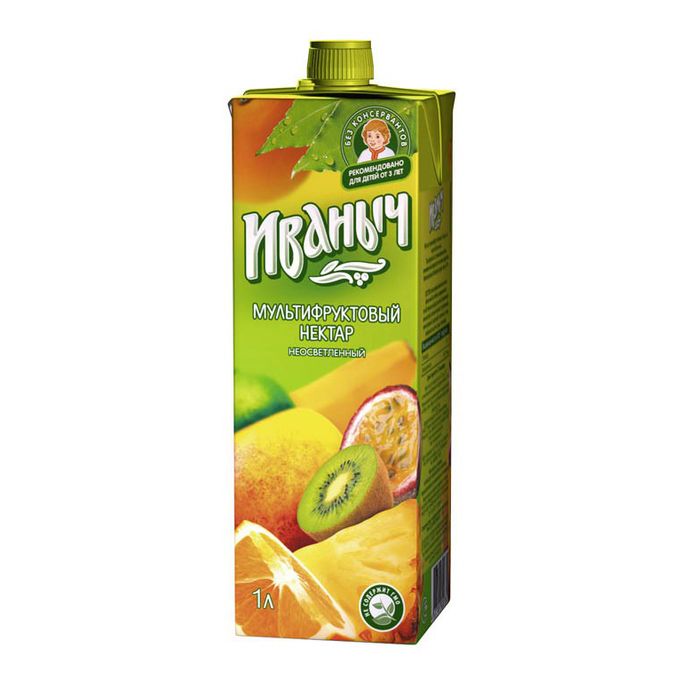 НЕКТАР ИВАНЫЧ 0,95Л МУЛЬТИФРУКТ Т/П НЕКТАР ИВАНЫЧ 0,95Л МУЛЬТИФРУКТ Т/П