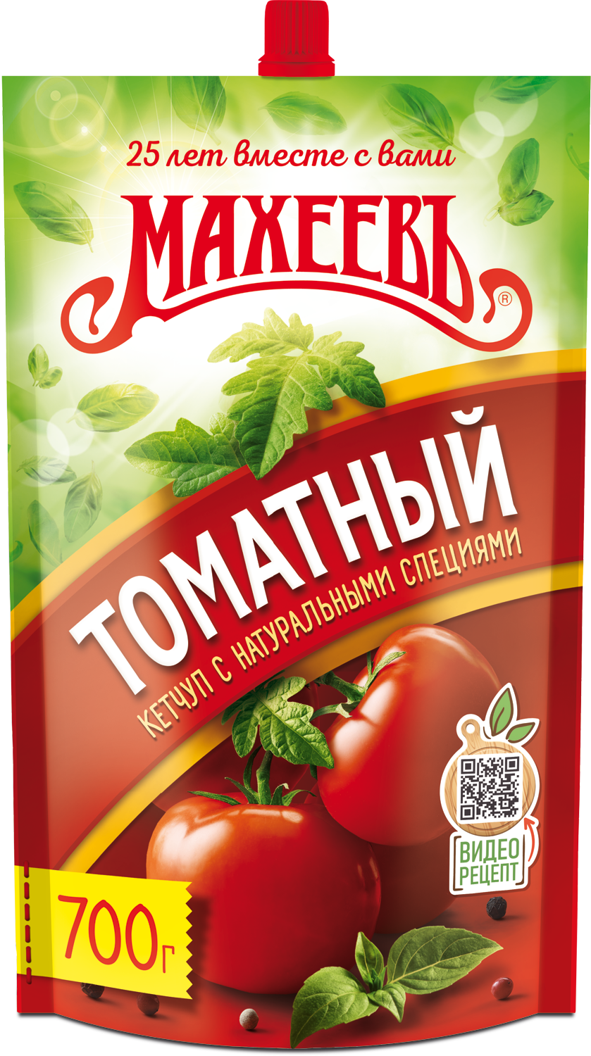 КЕТЧУП МАХЕЕВ ТОМАТНЫЙ 700ГР Д/П
