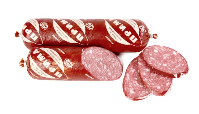 КОЛБАСА ПРИМА В/У КОЗЕЛКИ /ВЕС