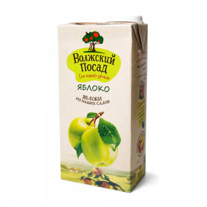 СОК ВОЛЖСКИЙ ПОСАД 2Л ЯБЛОКО