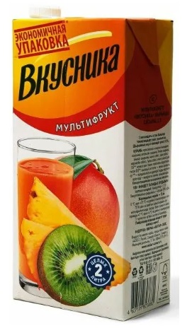 НЕКТАР ВКУСНИКА 1,93Л МУЛЬТИФРУКТ