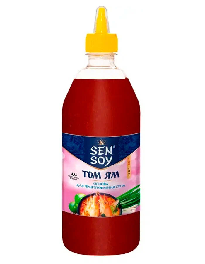 СОУС ОСНОВА ДЛЯ СУПА ПАСТА СЕН СОЙ ТОМ ЯМ 25% 840ГР