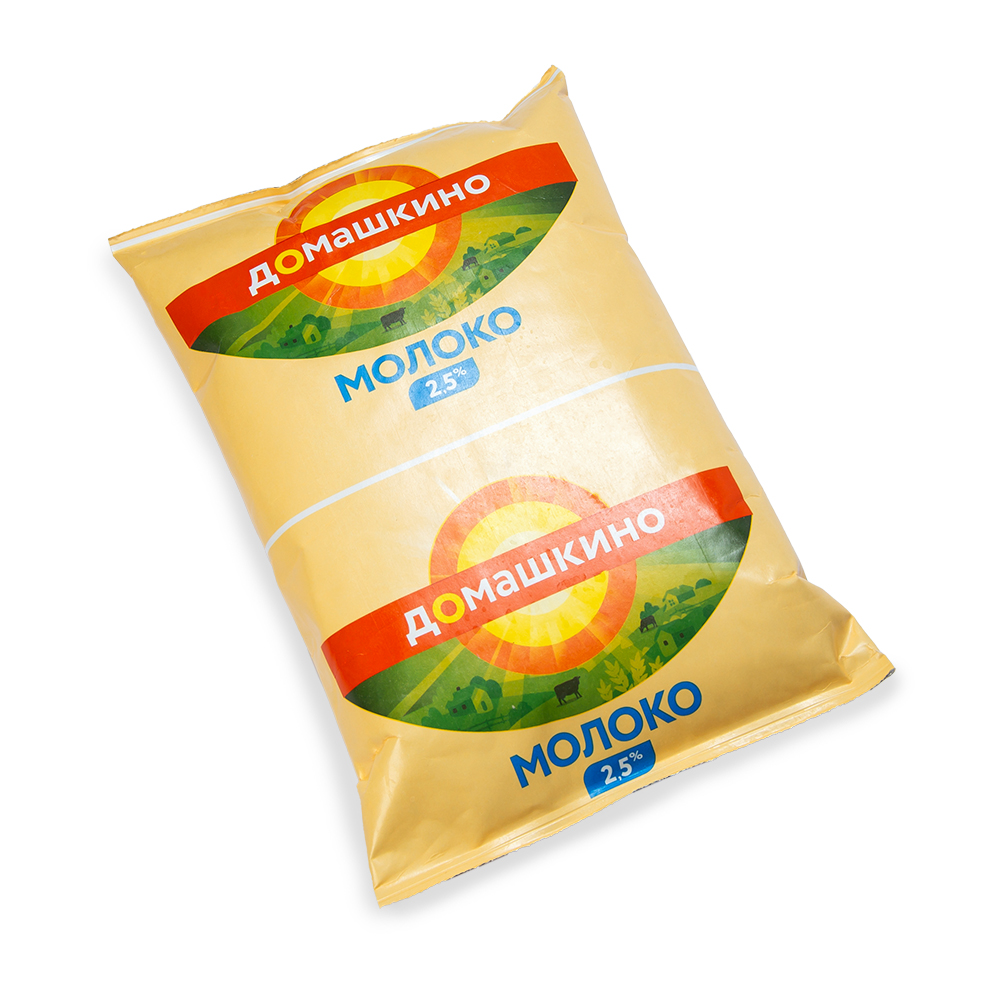БЗМЖ МОЛОКО СЕЛО ДОМАШКИНО 2,5% 900МЛ ТФА