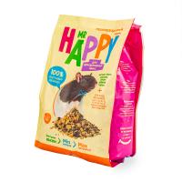 КОРМ MR HAPPY ДЛЯ ДЕКОРАТИВНЫХ КРЫС 900ГР КОРМ MR HAPPY ДЛЯ ДЕКОРАТИВНЫХ КРЫС 900ГР
