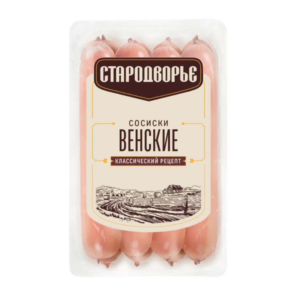 СОСИСКИ ВЕНСКИЕ СТАРОДВОРЬЕ П/А МГС 600ГР