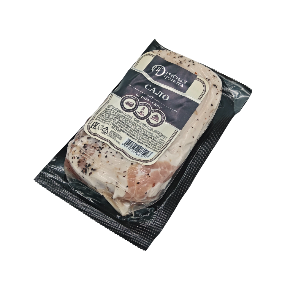 САЛО БЕЛОРУССКОЕ ОХЛ МЯСНАЯ ГРАМОТА /ВЕС