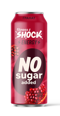 ЭНЕРГЕТИК ФИТНЕСШОК ГРАНАТ 450ГР Ж/Б