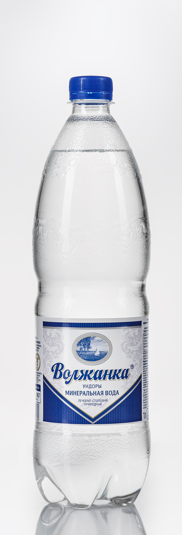 ВОДА ВОЛЖАНКА МИНЕРАЛЬНАЯ ГАЗ 1Л ПЭТ